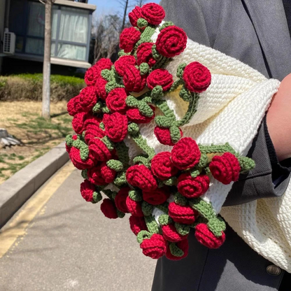 Rosie™ | Crochet Bouquet Blanket