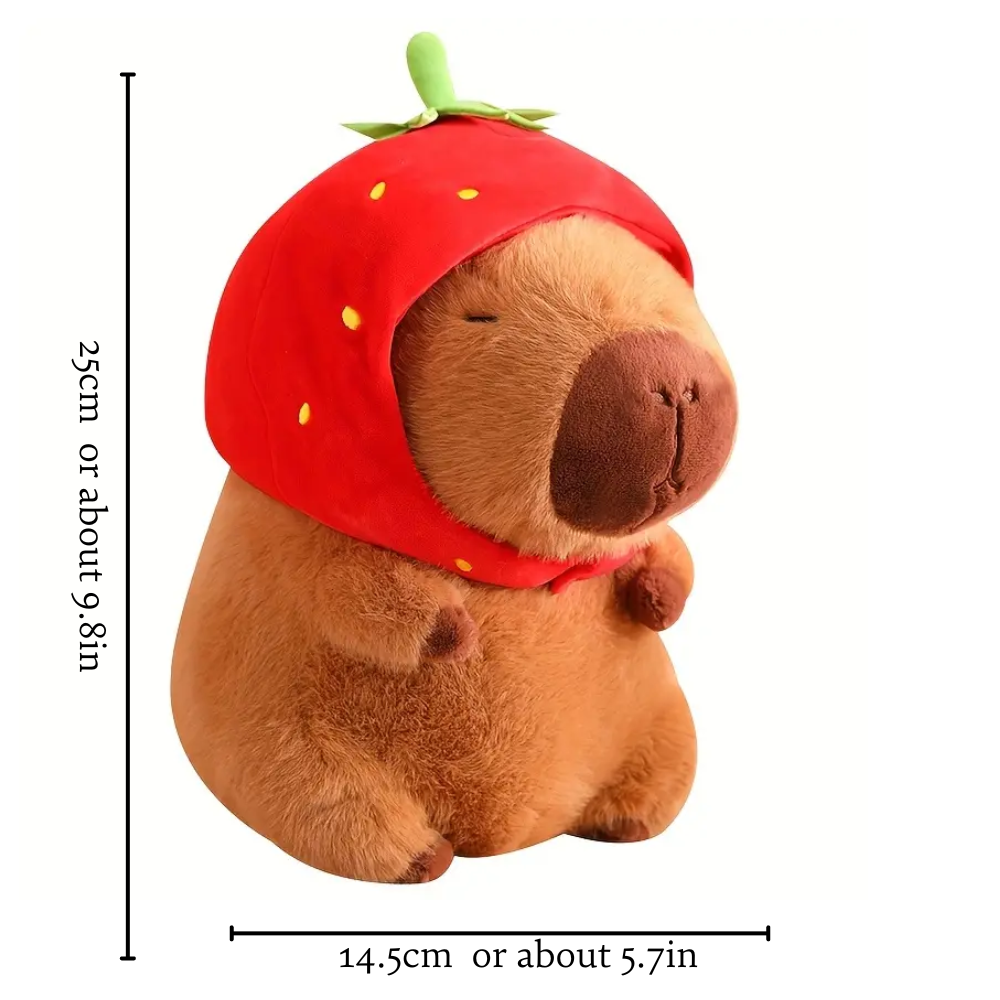 Strawberry Capybara Plush