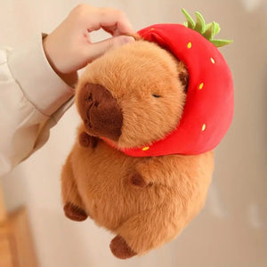 Strawberry Capybara Plush
