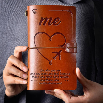 Vintage Engraved Journal (Pages Included)