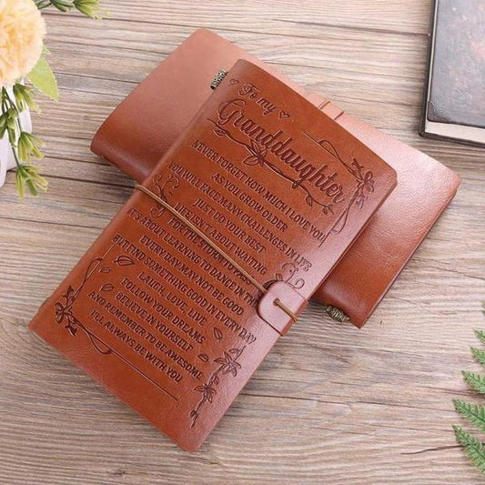 Vintage Engraved Journal (Pages Included)
