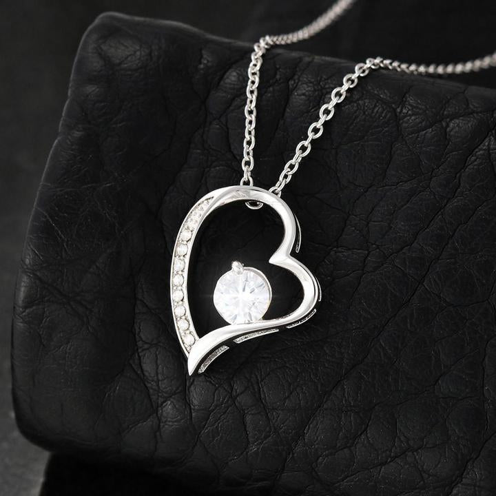 To Granddaughter - Heart Pendant Necklace