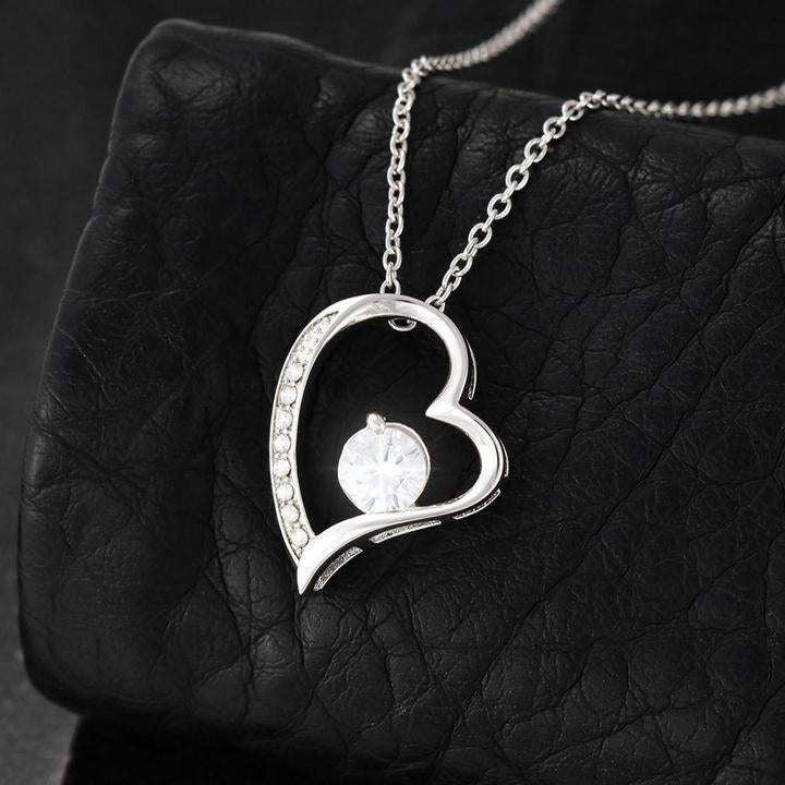 To Wife - Heart Pendant Necklace