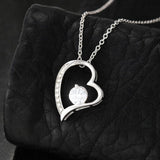 To Daughter - Heart Pendant Necklace