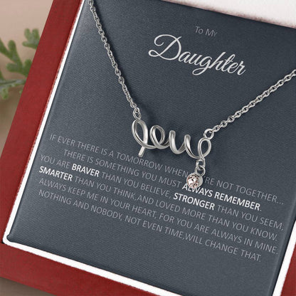 Scripted Love Necklace