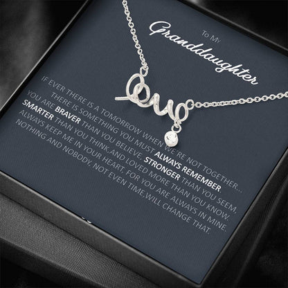 Scripted Love Necklace