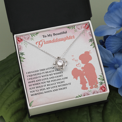 Love Knot Necklace - You'll Feel My Love Within It