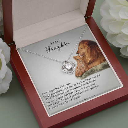 Love Knot Necklace - Always Have Your Back