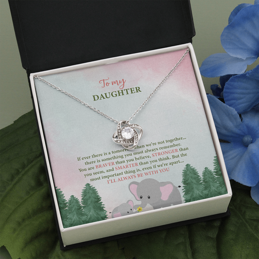 Love Knot Necklace - I'll Always Be With You
