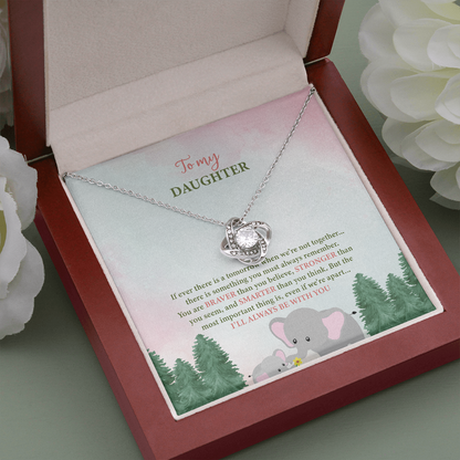 Love Knot Necklace - I'll Always Be With You