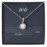 To Wife - Eternal Necklace