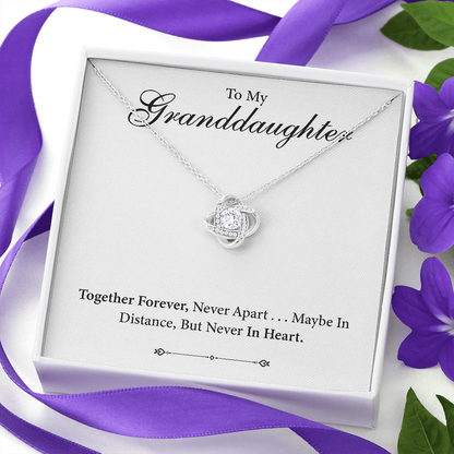 Love Knot Necklace - Together Forever