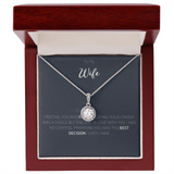 To Wife - Eternal Necklace