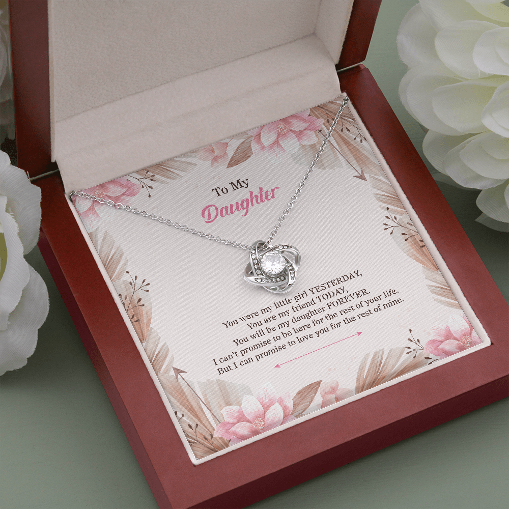 Love Knot Necklace - Love You For The Rest Of Mine