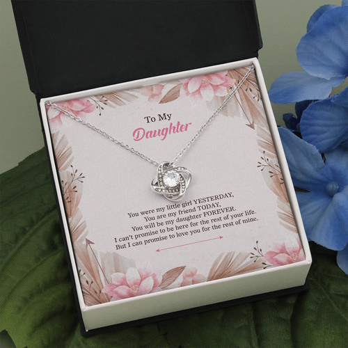 Love Knot Necklace - Love You For The Rest Of Mine