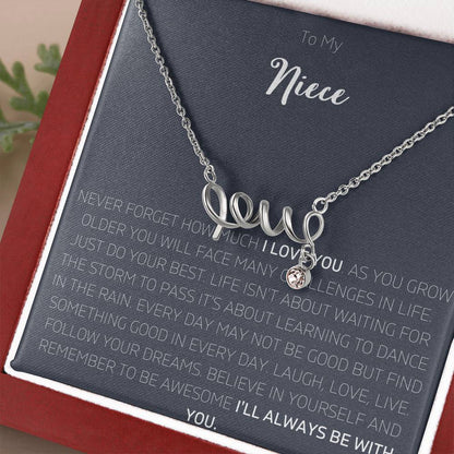 Scripted Love Necklace
