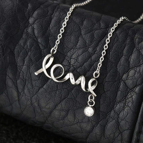 Scripted Love Necklace
