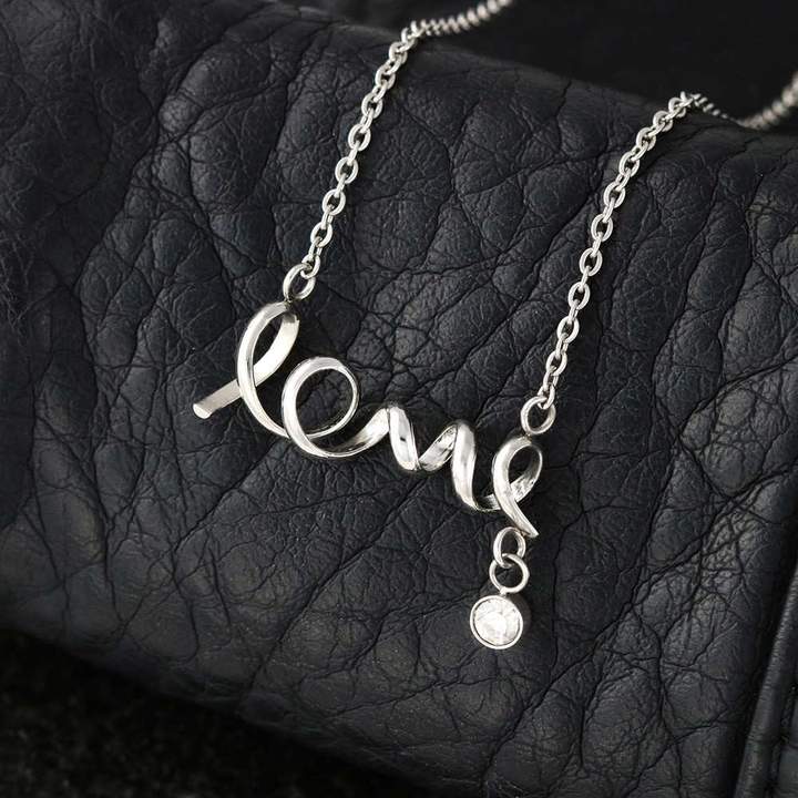 To Friend - Scripted Love Necklace