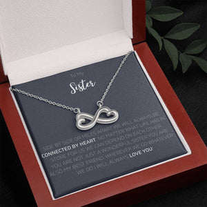 Sister - Always There For You - Infinity Necklace – Belesmé - Memorable  Jewelry Gifts