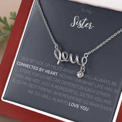 Scripted Love Necklace