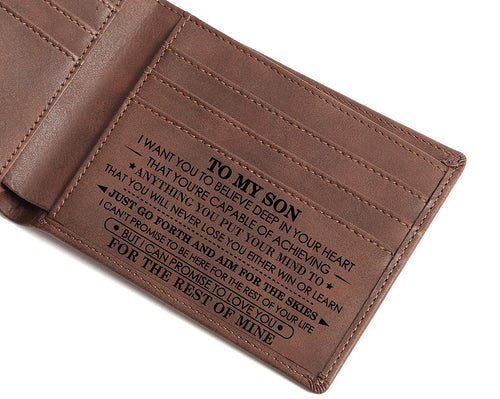 Vintage Engraved Wallet